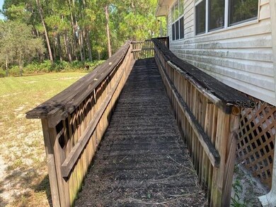 Ramp to back porch