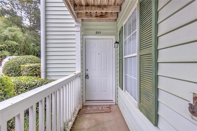 Entrance to property