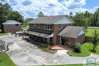 Backside of Main House and Garage/Apt