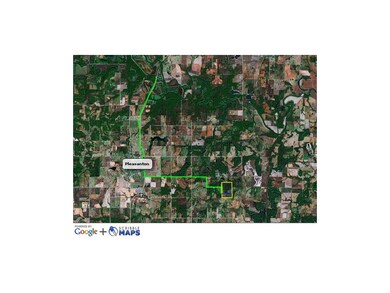 Map from 69 hwy at Pleasanton