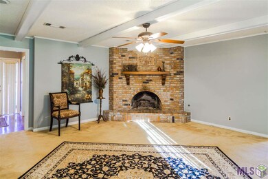 The fireplace is real  wood burning