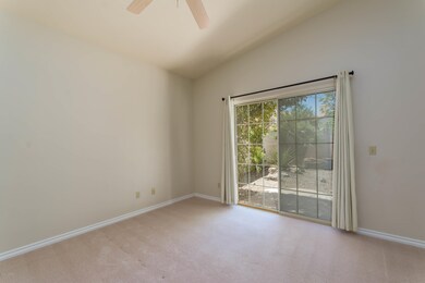 Master Bedroom opens to Patio