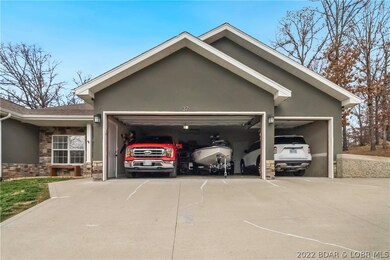 Three car heated Garage