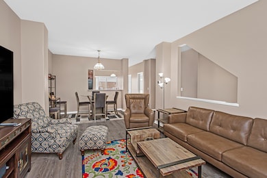 Open Floor Plan offers a Spacious Living Room and