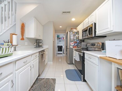 Kitchen with recently installed high-end stainless
