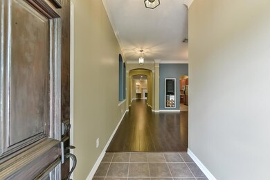 View as you enter the home.