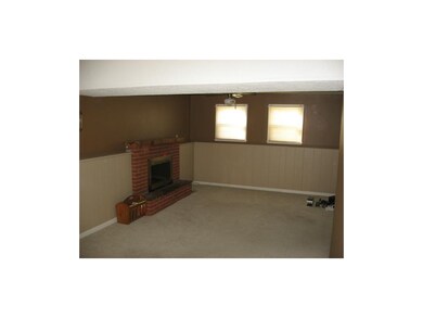 Large Family room with fireplace.