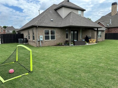 Large back yard