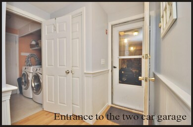 entrance to garage