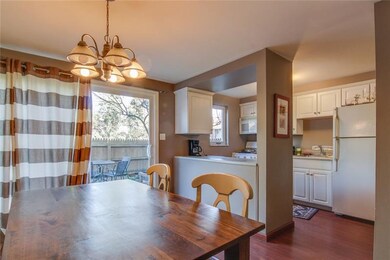 Dining room. Opened to kitchen and back deck area