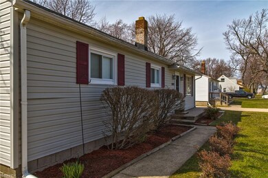 Three bedroom ranch with updated landscaping.