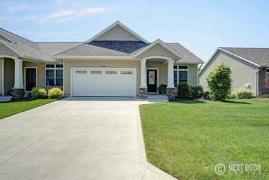 3 Front of home with 2 stall garage and