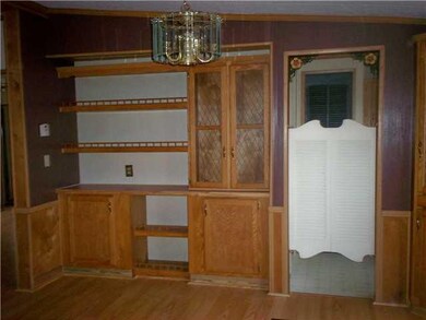 Dining Room. Formal dining area with built in cabi
