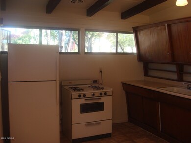 Beamed ceilings through out the house