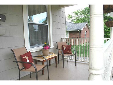 Exterior Front. Another view of front porch