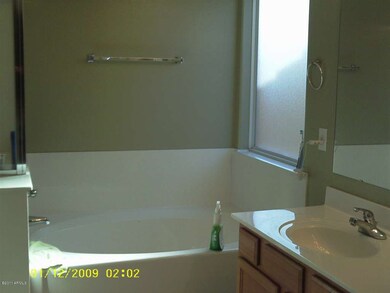 Separate shower/tub master!
