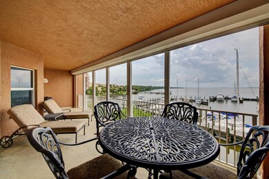 Balcony with view of Marina