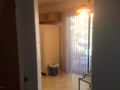 view from kitchen/Dining area