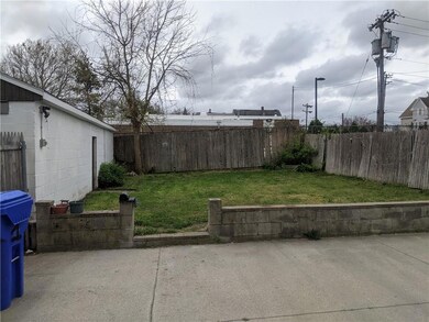 Yard, big enough for a garden