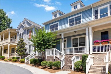 Townhome / multi-family property with stairway and