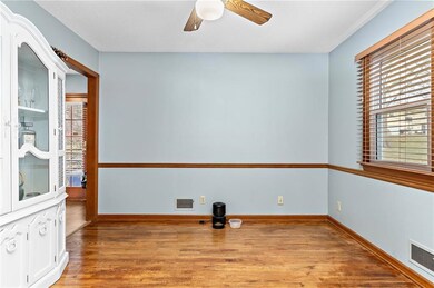 Dining room on main level