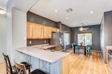 Terrific open kitchen!