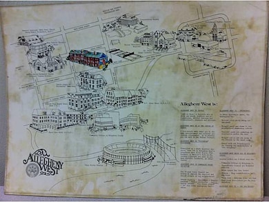 Other. Vintage map of Allegheny West