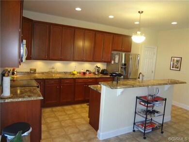 Spacious Kitchen With Pantry.