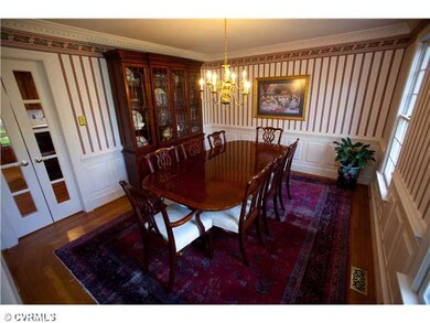 Dining Room - Note trim work and Moldings, Beautif