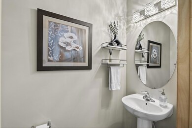 Main floor has 1/2 bath.