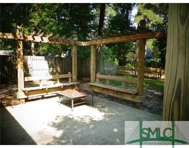 Patio/Deck. Deck with benches and trellis overlook