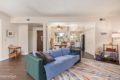 Living Area to Kitchen