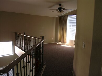 Upstairs walkway