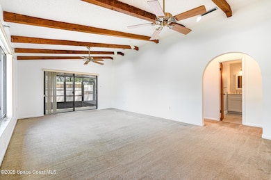 Living Room Showing East with slider