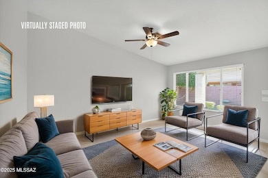 Virtually Staged-Living Area