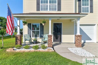 Welcoming front porch