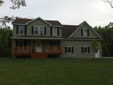 Front view of home from Woodrow Drive.