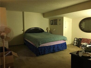 Lower level bedroom (no egress) in unit 708