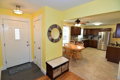 Front door to Kitchen Dining