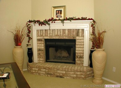 What a great fireplace, wood-burning with a gas st