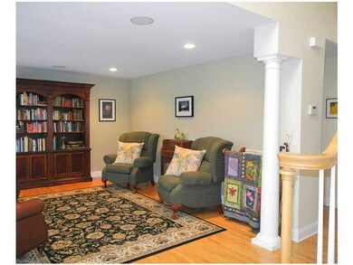 Living Room. Classic architectural lines adorn thi