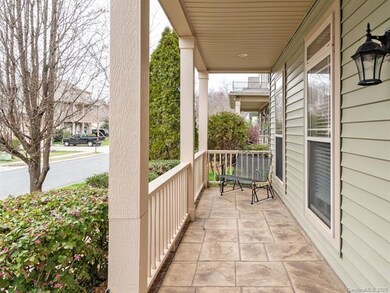 Welcoming front porch