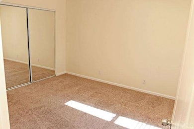 Bedroom three with new carpet