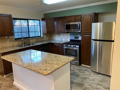 Newly remodeled kitchen with island