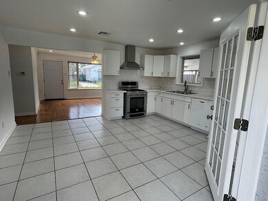 New recessed lighting makes reading recipes easy