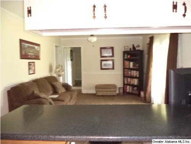 View of the keeping room from the kitchen.