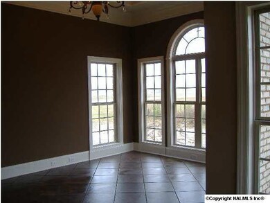 Dining room overlooks pool