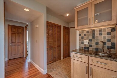 Wet bar.  Entry foyer is to the left rear.  Entry 