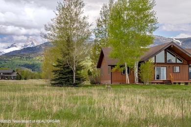 3 covered rear deck and Grand Teton
