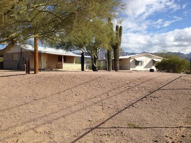 house and garage